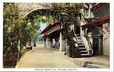 C.1920s Riverside CA Glenwood Mission Inn Unused California Postcard A37 picture