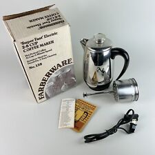 Vintage Farberware Superfast 8 cup Electric Percolator Coffee Maker Tested picture