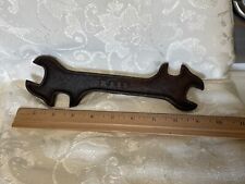Old Vintage R523 Farm Implement Plow Wrench Tool picture