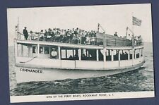 One of the Ferry Boats - Commander - Rockaway Point, Long Island New York picture