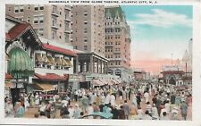 Atlantic City NJ Postcard Boardwalk 1940s Sithens Unposted picture