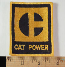 CAT Caterpillar Diesel Power  Trucker Embroidered Iron-on Patch picture