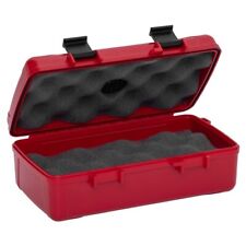 Xikar Cigar Travel Carrying Case, holds 10 Cigars, Includes 1 Humidifier, Red picture