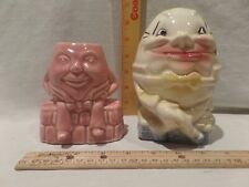 *HUMPTY DUMPTY* LOT OF 2 PORCELAIN COLLECTABLES FROM THE LAND OF 