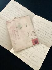 1891 Aug 2nd Antique Victorian  Friend Letter From Hughesville To Montgomery PA picture