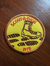 BSA Boy Scouts Patch / 1975 SCOUT-A-THON picture