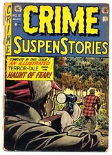 CRIME SUSPENSTORIES #12 FA, Covers split and loose, EC Comics 1952 picture
