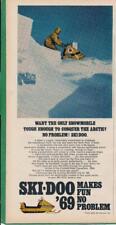 Magazine Ad - 1969 - SKI-DOO Snowmobiles - (#2) picture
