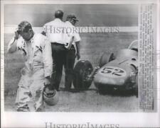 1963 Press Photo Lloyd Ruby Indianapolis 500 Race Spun Out 128th Lap - RSC75391 picture