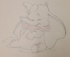 Dumbo Original Movie Used Animation Drawing Art Walt Disney 1941 w/ COA RARE picture
