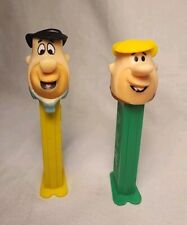 VTG 1992 Fred Flintstone & Barney Rubble Flinstones Cartoon PEZ Dispenser U.S.A. picture