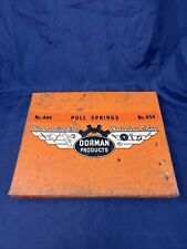 Vintage Dorman Products Sheet Metal NO 444 Pull Springs Storage Box picture