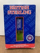 British Sterling by DANA After Shave 0.5oz Spray**RARE** VINTAGE*COLLECTIBLE* picture