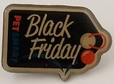 PetSmart Black Friday Employee Lapel Tack Pin Christmas Holiday Season Retail picture