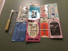 Lot of Vintage Sewing Items Pins, Needles & More picture