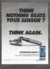 Gillette Sensor 3 Shaving Razor 2004 Trade Print Magazine Ad ADVERT picture