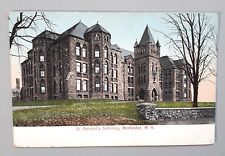 Vintage Postcard Rochester New York ST BERNARD'S SEMINARY Victorian Gothic Style picture