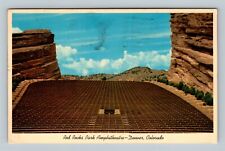 Denver CO, Red Rocks Park Amphitheatre, Colorado c1965 Vintage Postcard picture