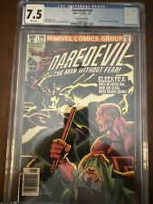Daredevil #168 CGC 7.5 WHITE PAGES - Origin And 1st Appearance Of Elektra picture