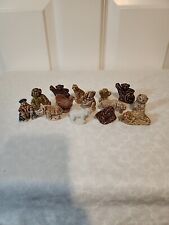 Wade Whimsies England Figurines Lot of 14pcs - Nat King Cole & Animals picture