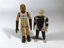 Vintage Star Wars Bounty Hunters Bossk and Dengar 1980 Kenner Action Figures picture