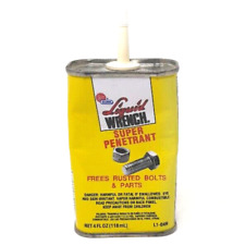 Vintage Liquid Wrench Super Penetrant Oil 4oz Tin Can Unopened -READ DESCRIPTION picture