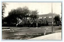 c1915 High School Wheaton Minnesota MN Unposted RPPC Photo Postcard picture