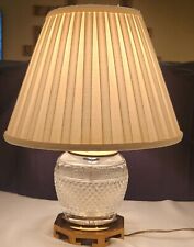 Lenox Crystal Cut Lamp - Vintage - *Rare* picture