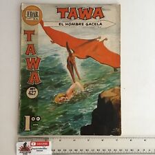 1968 SPANISH MEXICAN COMICS TAWA #427 EL HOMBRE GACELA EDITORA GPCB EDAR MEXICO picture