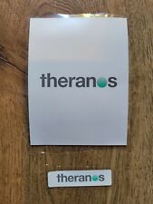Theranos Foil Stickers - Set of 4 - Authentic Official Company Decal The Dropout picture