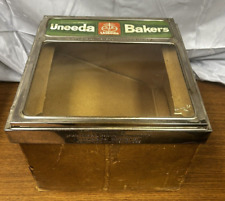Antique National Biscuit Co. Uneeda Baker's Store Advertising Metal Lid picture