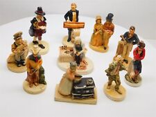 10 VINTAGE SEBASTIAN MINIATURES COLONIAL /WESTERN/ AND NAUTICAL FIGURINES  picture