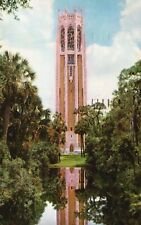 Postcard FL Mountain Lake Singing Tower Posted 1956 Chrome Vintage PC J561 picture