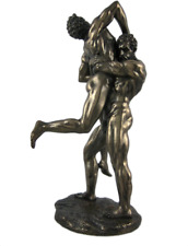 US 10.75 Inch Greek Replica Figurine Hercules and Antaeus Display Decor picture