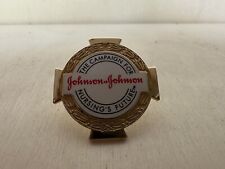 Johnson And Johnson Campaign Nursings Future Collectible Lapel Pin Hat Pin  picture