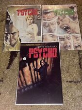 Alfred Hitchcock's Psycho Comics Issues 1-3 1992 HTF Innovation comics  Horror picture