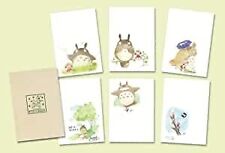 Ghibli Museum Exclusive My Neighbor Totoro Postcard Set of 6 Watercolor picture