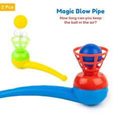 Floating Blow Ball Toy Tube | Magic Blow Pipe | Party Game for Kids and Adults picture