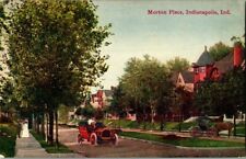 1910. MORTON PLACE. INDIANAPOLIS, IND. POSTCARD. DC15 picture