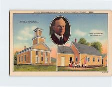 Postcard Calvin Coolidge Plymouth Vermont USA North America picture