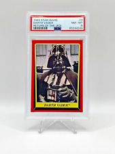 Darth Vader 1983 Topps Star Wars RARE RETURN OF THE JEDI #3 | PSA 8, POP 47 - 2 picture