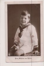 Vintage Postcard Wilhelm, Hereditary Prince of Hesse-Philippsthal-Barchfeld picture