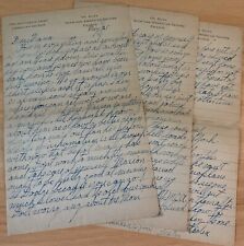WWI AEF letter Co M 101st INF back from the line, haven’t learnt to talk French. picture
