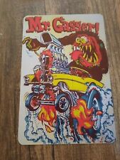Mr Gasser Vintage Hot Rod 8x12 Metal Wall Sign picture