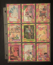 Lot of 18 1991 Topps Toxic Crusaders Cards- Halo Included picture