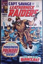 CAPT. SAVAGE AND HIS LEATHERNECK RAIDERS #1 VG 1968 MARVEL COMICS picture