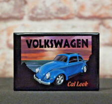 Volkswagen Cal Look Refrigerator / Toolbox Magnet - All American Man Cave picture