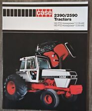 1970s Case International Tractors Sales Brochure 2390 2590 Advertising Catalog picture