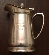S.S. UNITED STATES - U.S. LINES 52 - 14-OUNCE SILVERPLATE LIDDED COFFEE POT picture