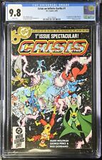 Crisis on Infinite Earths (1985) #1 CGC NM/M 9.8 White Pages DC Comics 1985 picture